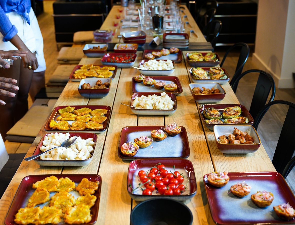 Buffet traiteur événementiel Kreolbar