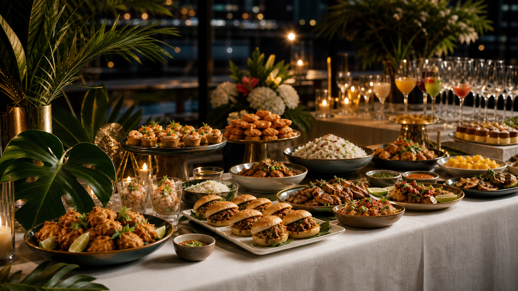 Le buffet créole : pratique, vivant, facile à partager